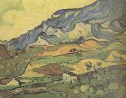 Vincent Van Gogh Les Alpilles,Mountainous Landscape near Saint-Remy (nn04) oil on canvas